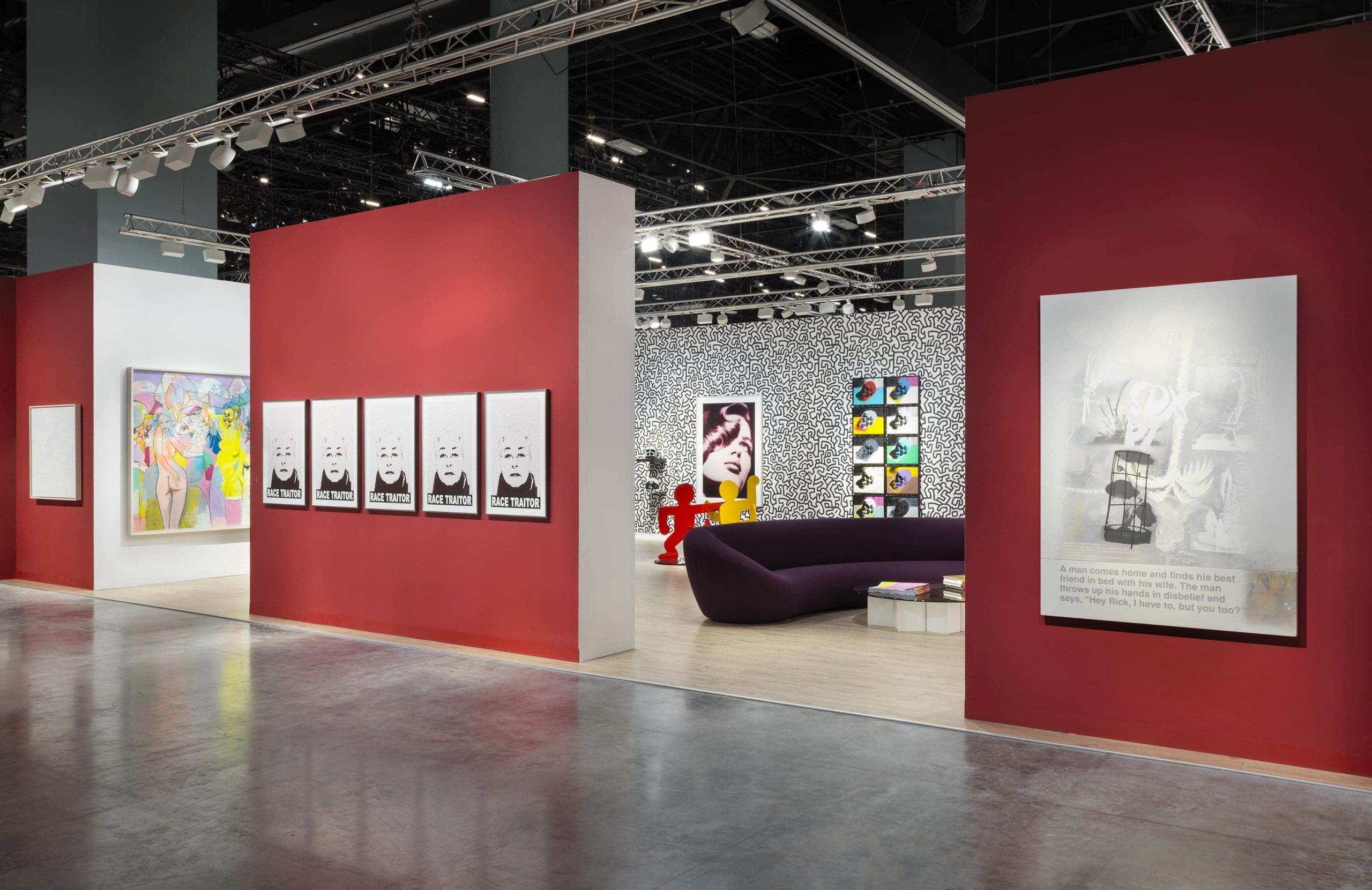Levy Gorvy's booth @Miami Art Basel 2018