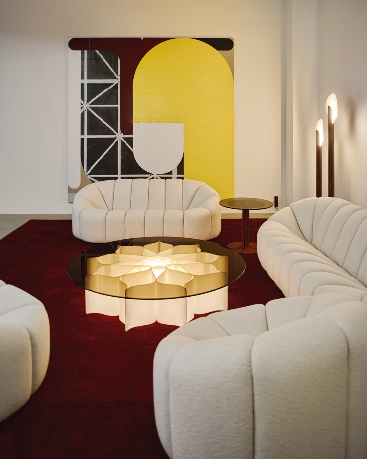 Paulin, Paulin, Paulin Rosace lighting table