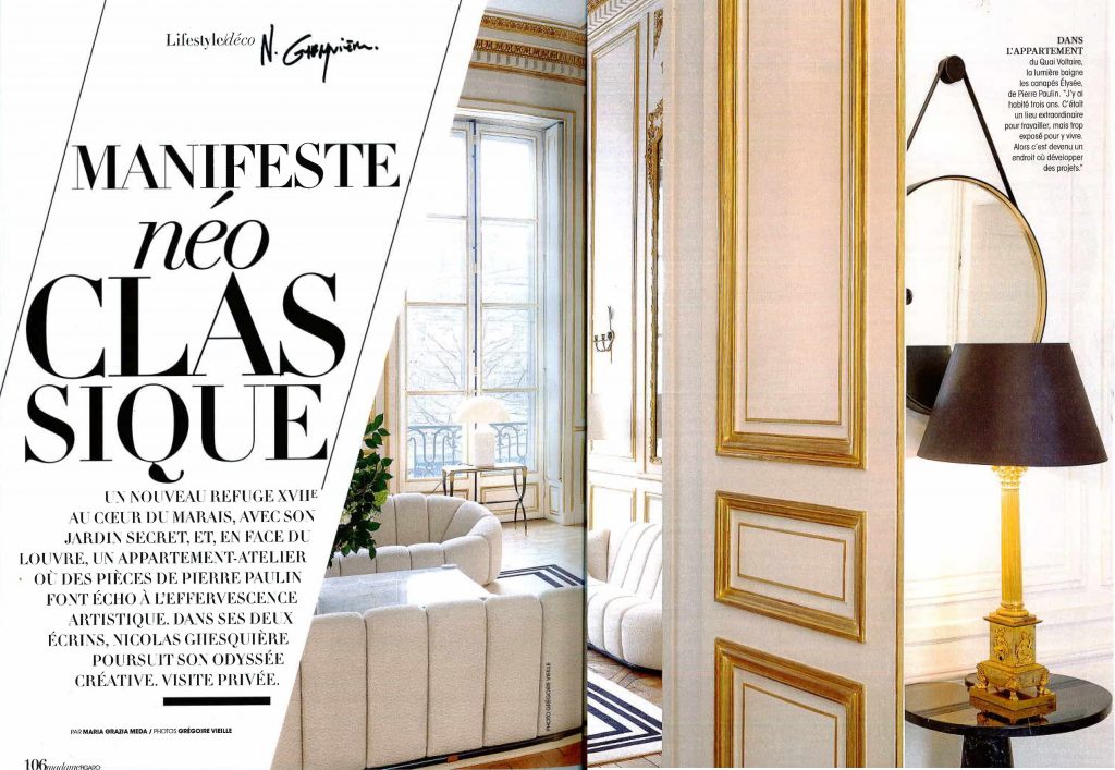 Couverture de Madame Le figaro Nicolas Ghesquière