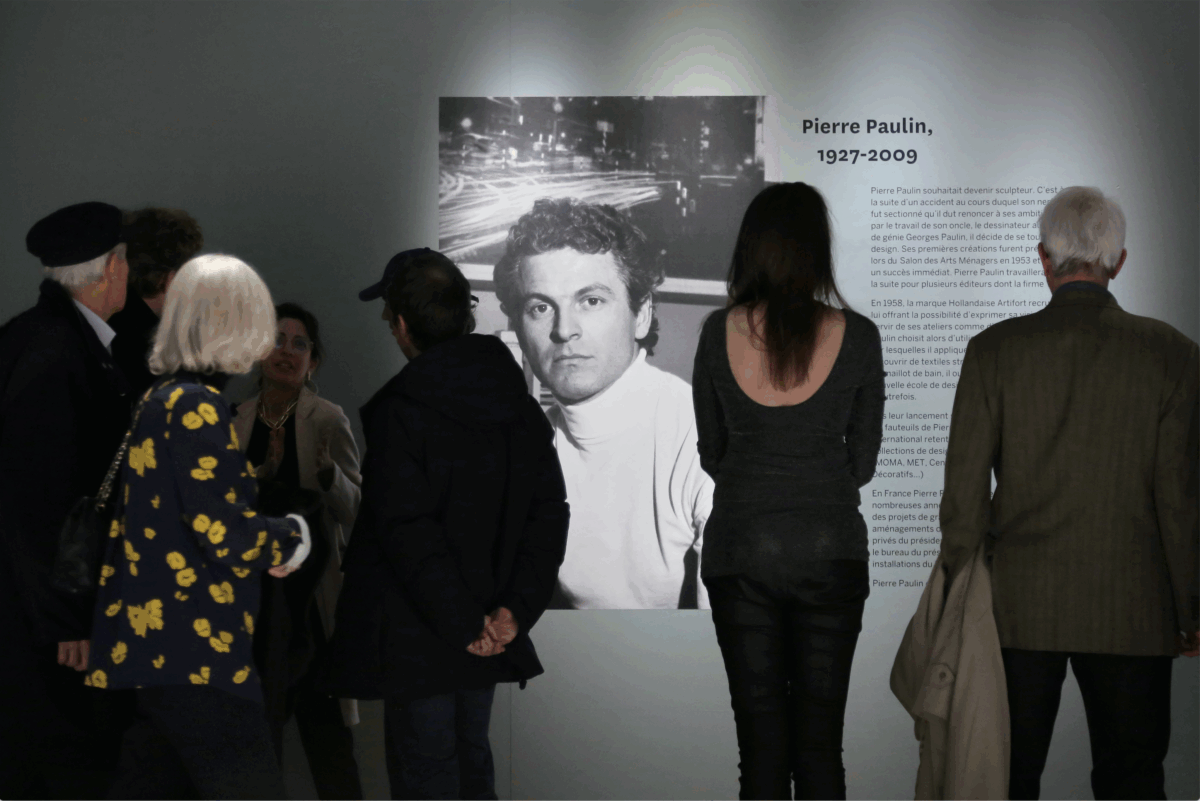 Pierre Paulin Exposition Sotheby's Paris