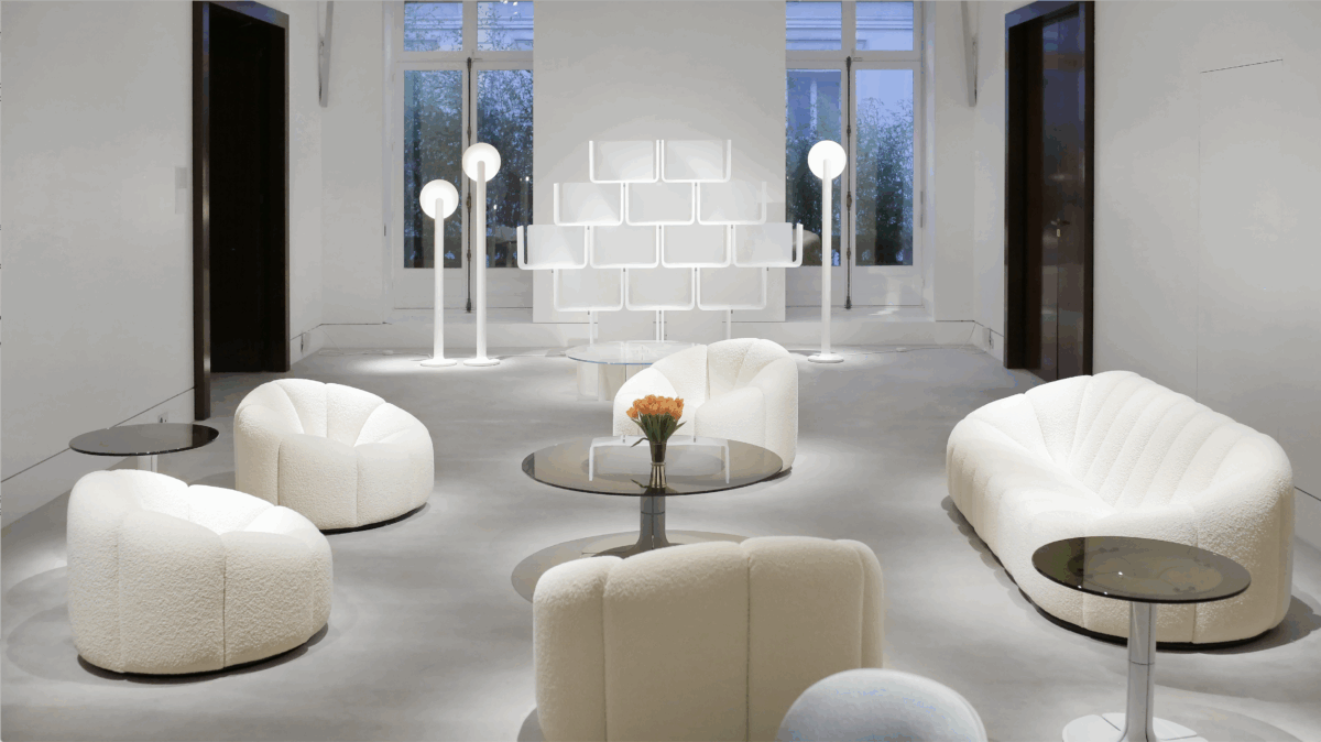 Pierre Paulin Exposition Sotheby's Paris