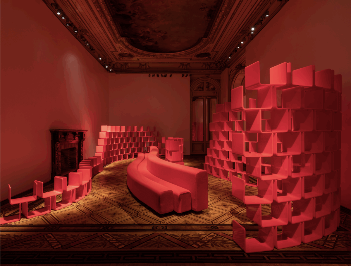 Pierre Paulin Exposition Sotheby's Paris