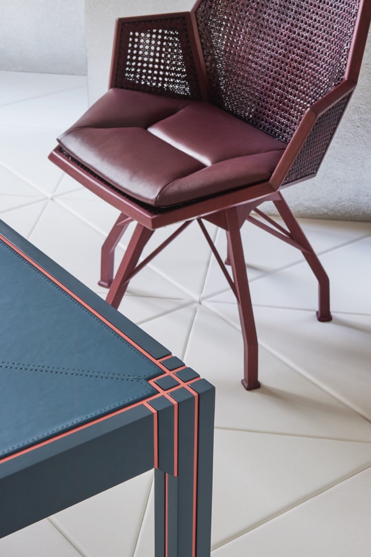 Paulin, Paulin, Paulin Mitterrand desk chair