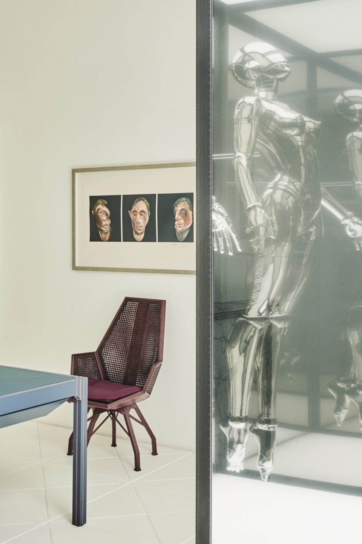 Paulin, Paulin, Paulin Mitterrand desk chair