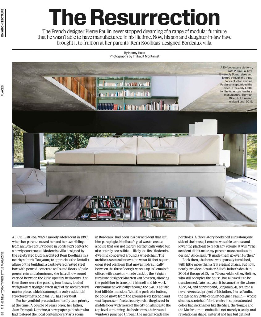 Couverture de New York Times Magazine