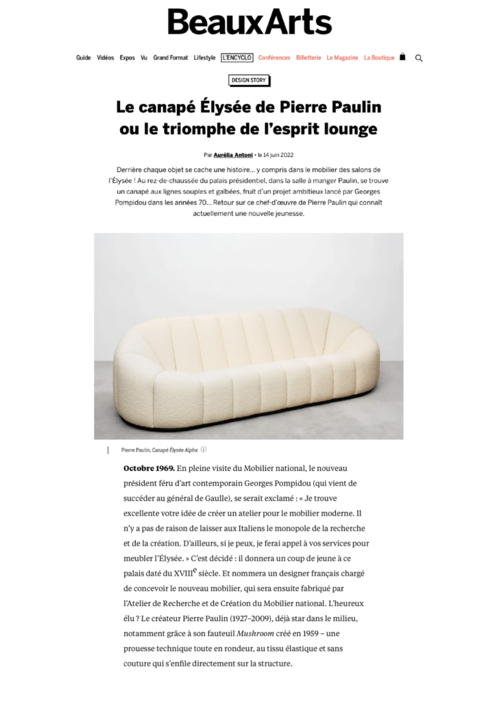 Couverture de Beaux-Arts Magazine